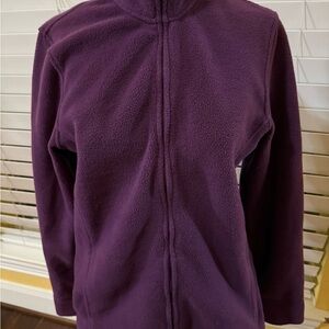 Vintage L.L. Bean Rich Purple Fleece Jacket